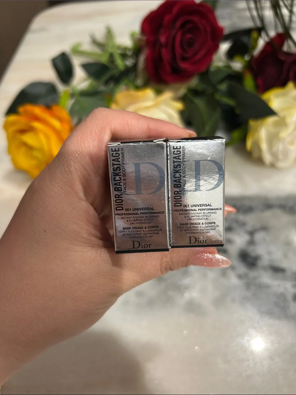 Dior Backstage Face and Body primer- 001 universal  samples size 5Ml